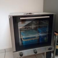 Forno elettrico professionale ventilato inox