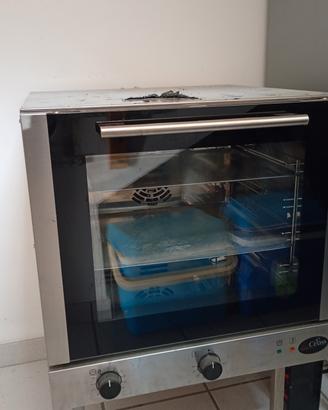 Forno elettrico professionale ventilato inox