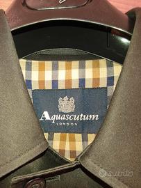 trench aquascutum tg 54 nero