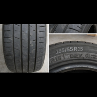 4 pneumatici estivi 185/55 R15 82V