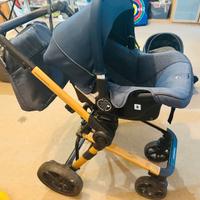 Trio Foppapedretti iWood Jeans + Base isofix