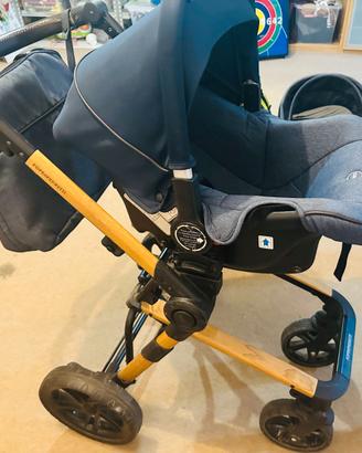 Trio Foppapedretti iWood Jeans + Base isofix
