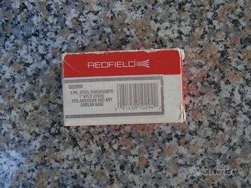 Redfield 1 pr. split steel hight scope ring 1"