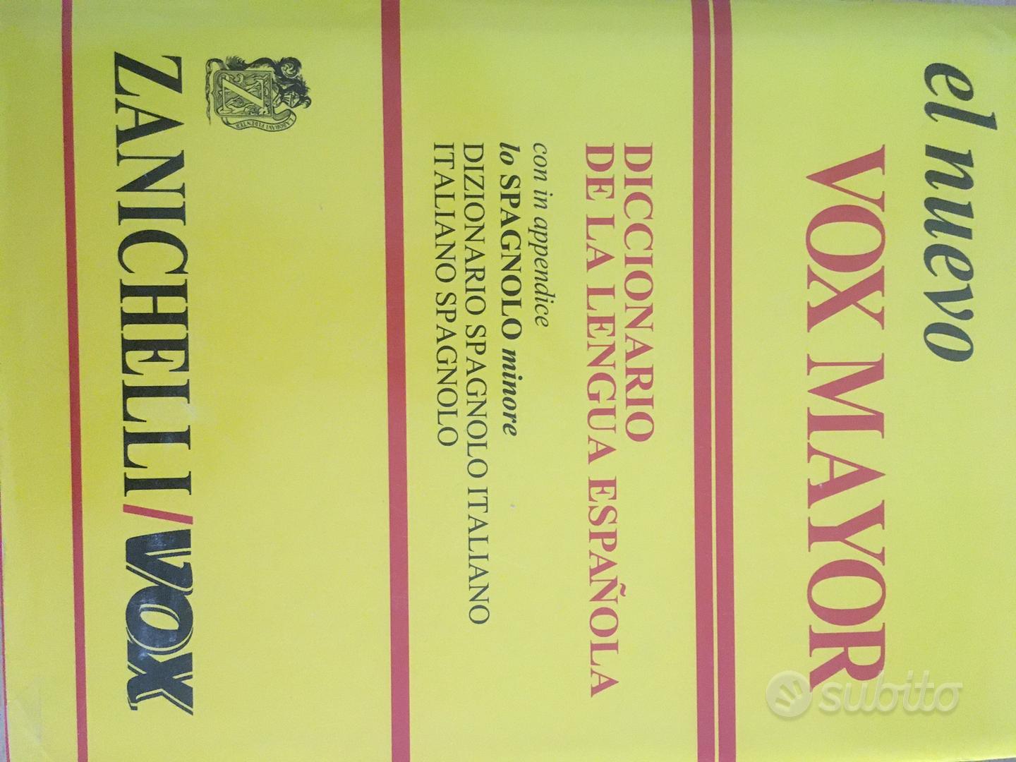 Dizionario spagnolo EL NUEVO VOX MAYOR - Libri e Riviste In vendita a Monza  e della Brianza