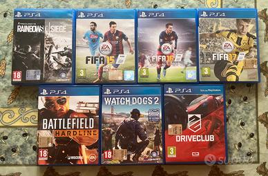 7 Giochi PS4 originali | Fifa, Raimbow, Watch dogs