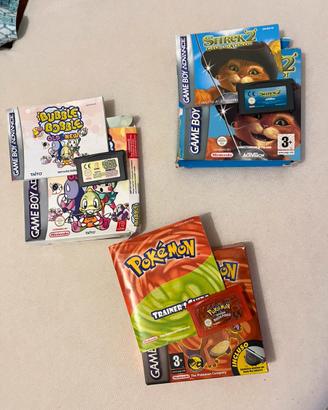 3 giochi Game Boy Advance