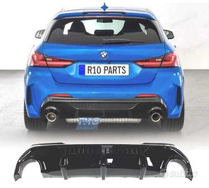 DIFFUSORE BMW F40 19- LOOK M 135i NERO LUCIDO PLAS