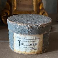 Scatola in patina antica grigia