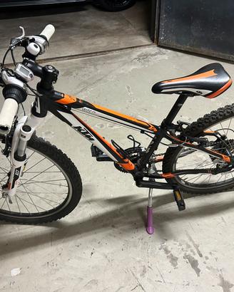 bici ktm per bimbo misura 24