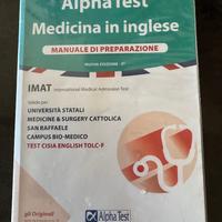 AlphaTest medicina in inglese manuale preparazione