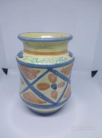 Vaso Farmaceutico Vintage in Ceramica