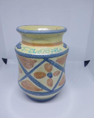 Vaso Farmaceutico Vintage in Ceramica