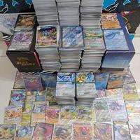Lotto 300 Carte Pokemon con Ex/V, Holo/Reverse