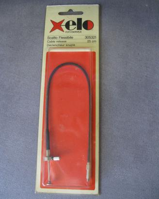 SCATTO FLESSIBILE 25cm Cable release - 305321 XELO