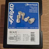 Bulloni antifurto FARAD Starlock – Modello BC4/E