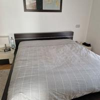 LETTO MATRIMONIALE  RETE E QUADRO