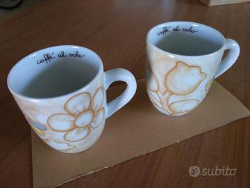 Set 2 Tazze mug Thun Elegance con scatola