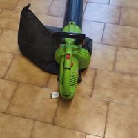 Aspiratore e soffiatore da giardino