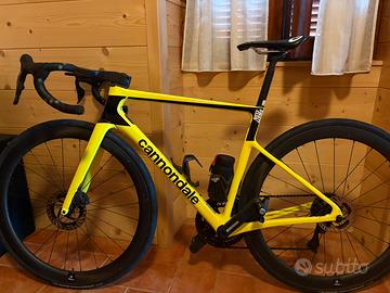 Bici da corsa cannondale super six evo
