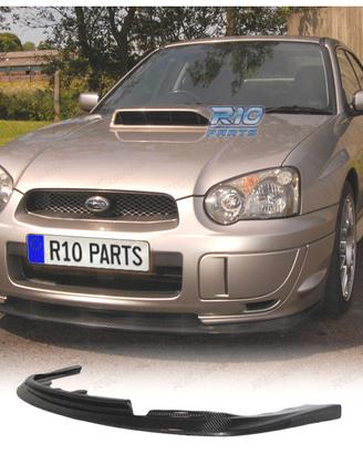 SPOILER LIP SUBARU IMPREZA 04- GDB STI IN CARBONIO
