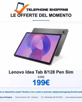 Lenovo Idea Tab 8/128 Pen Sim