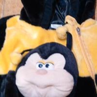 vestito da apetta in pile