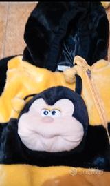 vestito da apetta in pile