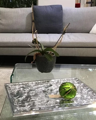 Vassoio Kartell design Mario Bellini – fumé