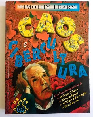 Timothy Leary Caos e cibercultura 1994 raro