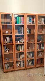 Librerie Billy con ante a vetro