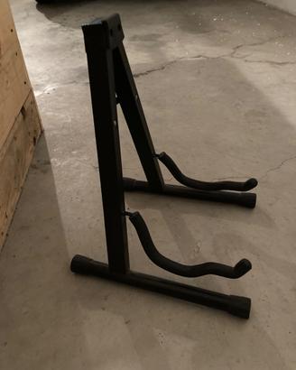 Supporto stand chitarra acustica elettrica e basso