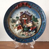 Piattino decorativo con treppiede di supporto