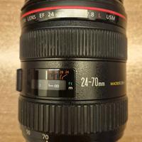 Canon EF 24-70  f/2.8L USM (adattatore RF a parte)