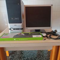 COMPUTER + MONITOR + TASTIERA + MOUSE + CAVI
