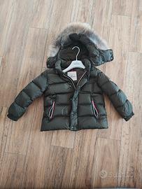 Piumino Moncler bambino TG 6 anni 115cm con tuta