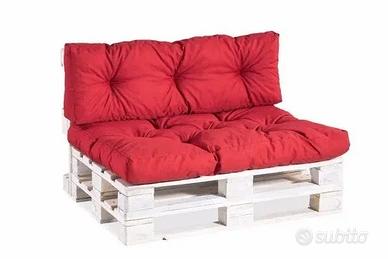 Cuscini Seduta + Schienale per Pallet (120x50 + 12