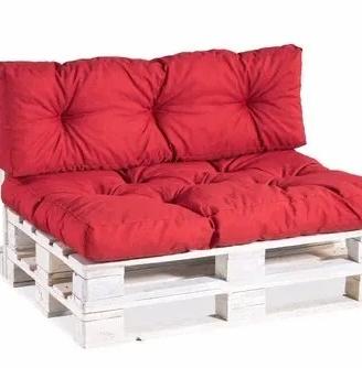 Cuscini Seduta + Schienale per Pallet (120x50 + 12