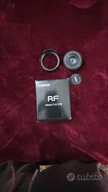 Canon RF 50 mm F 1.8 nuovo + paraluce