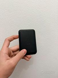 Portafolgio apple magsafe in pelle nero