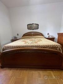 camera da letto completa in noce nazionale