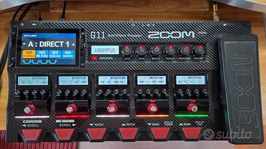 Pedaliera chitarra Zoom G11 + Modulo BTA-1