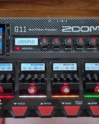 Pedaliera chitarra Zoom G11 + Modulo BTA-1