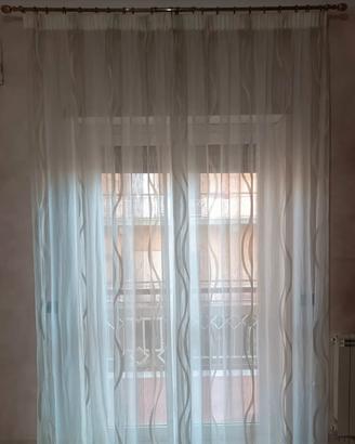 Tenda e bastone in ottone