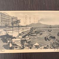 Cartolina Vintage Napoli S. Lucia