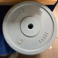 2 coppie dischi ghisa FASSI - WEIDER - 10/20 KG
