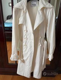 Trench moschino bianco