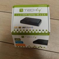 splitter hdmi 4k x 2k techly Nuovo 