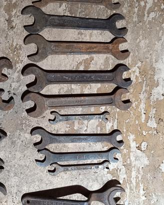 Chiavi inglesi  vecchie alfa ,lancia ,fiat