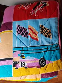 Copriletto imbottito nuovo letto singolo