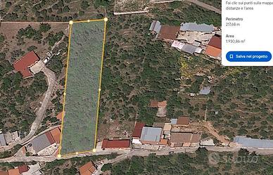 Terreno EDIFICABILE 2.240 mq Monreale (Valle Cuba)